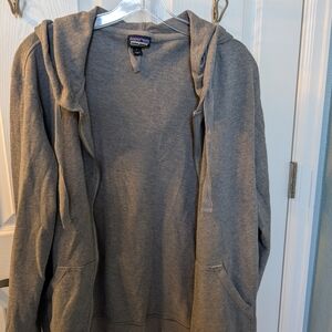 Large Patagonia Gray Full Zip Jacket